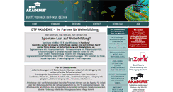 Desktop Screenshot of dtp-akademie.net