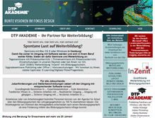 Tablet Screenshot of dtp-akademie.net